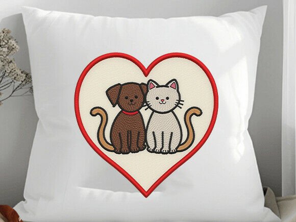 Embroidery Valentine Pet PNG Review