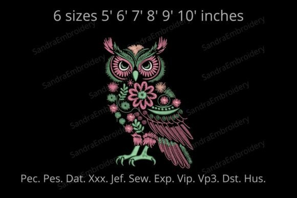 Floral Owl Embroidery Design: A Maker’s Review