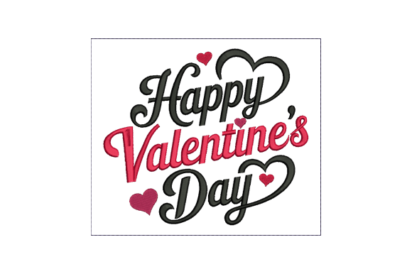 Happy Valentine’s Day Embroidery Design – A Designer’s Review for Boutique Apparel