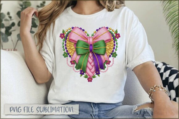 Mardi Gras Heart Bow Beads Embroidery Review