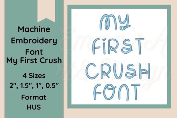 My First Crush HUS Font: Boutique Sweatshirt Review