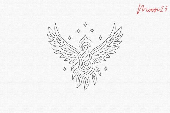 Phoenix Bird Line Embroidery Pattern: A Designer’s Honest Review